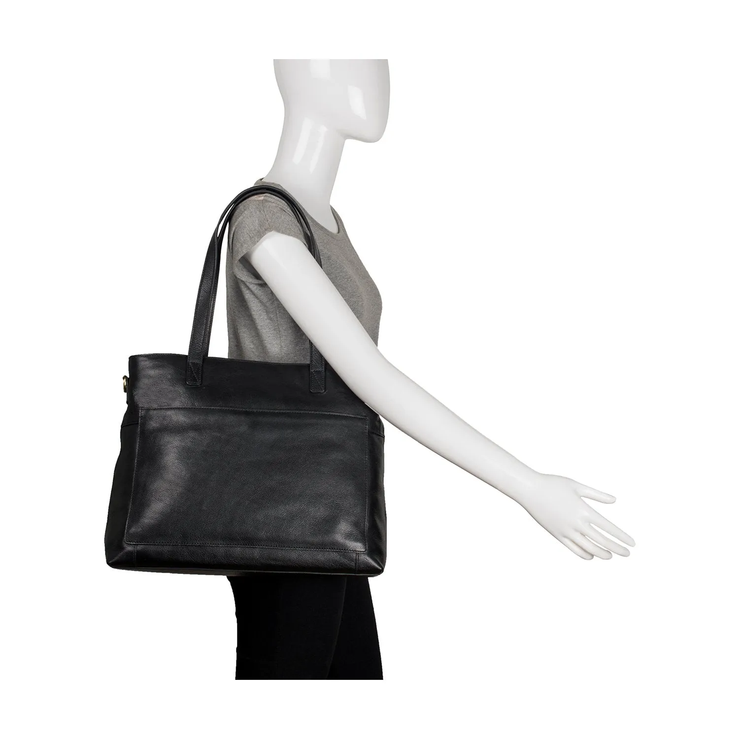 Sierra Leather Shoulder Bag With Sling Strap