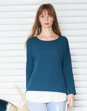 Skyla Side Button Top