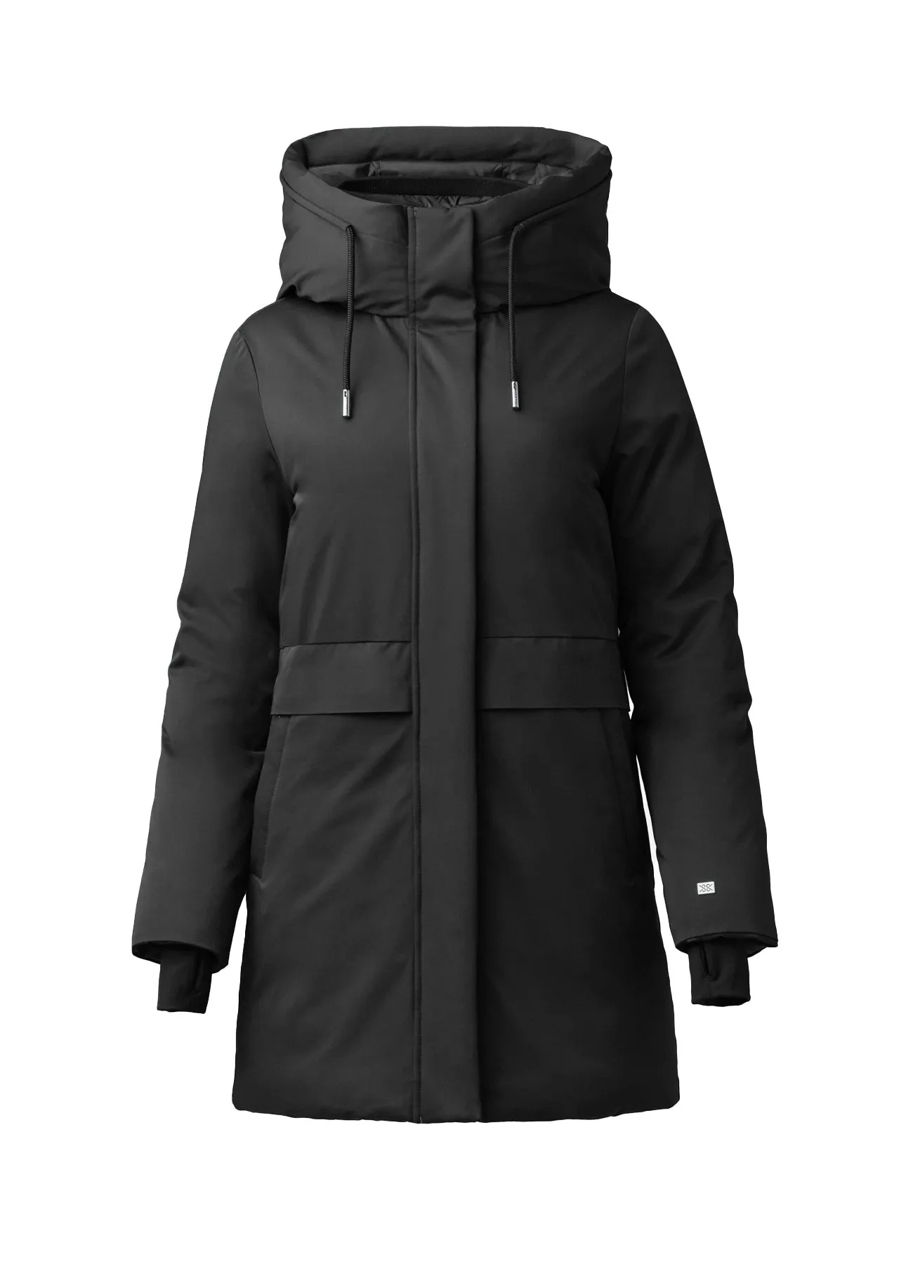 SOIA&KYO ROXANN - Straight-Fit Classic Down Coat With Hood