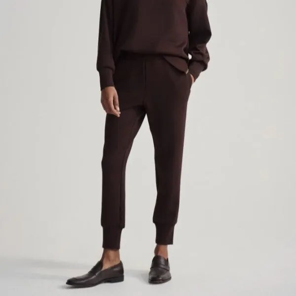 The Slim Cuff Pant 25" - Coffee Bean