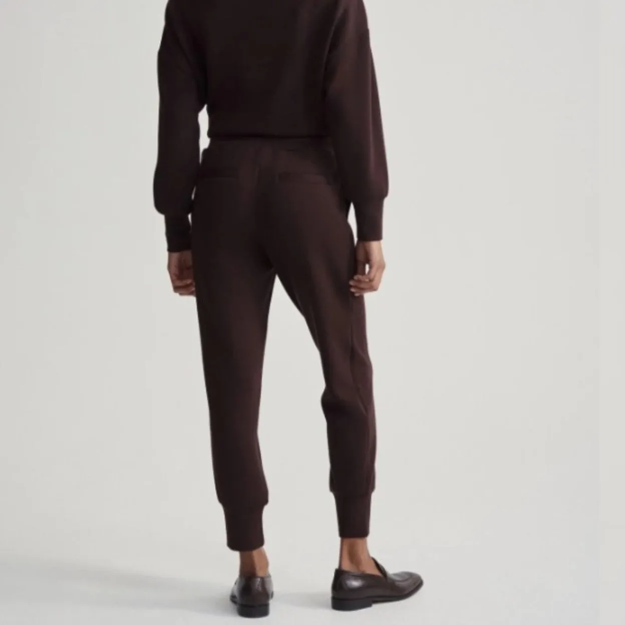 The Slim Cuff Pant 25" - Coffee Bean