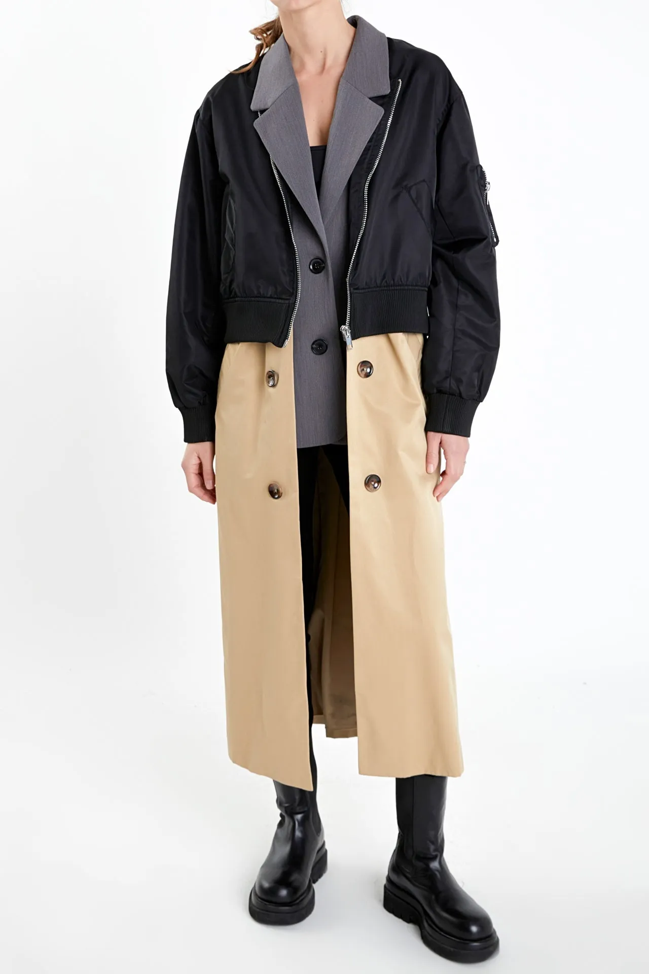 Trio Trench Coat