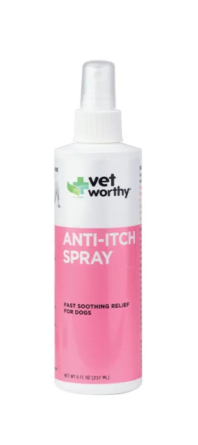 Vet Worthy Anti-Itch Spray for Dogs 8oz