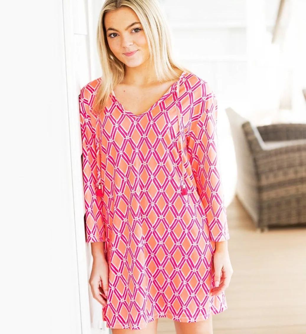 Viv & Lou Wanderlust Tunic Dress Coverup