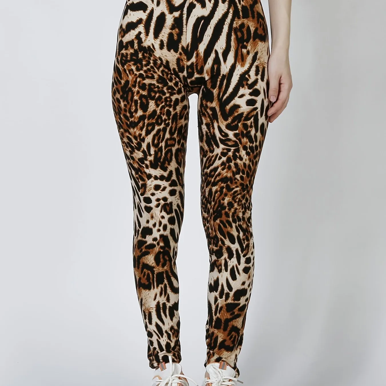 Wildly Chic Leopard Leggings High Waist Slim Fit Ultimate Style