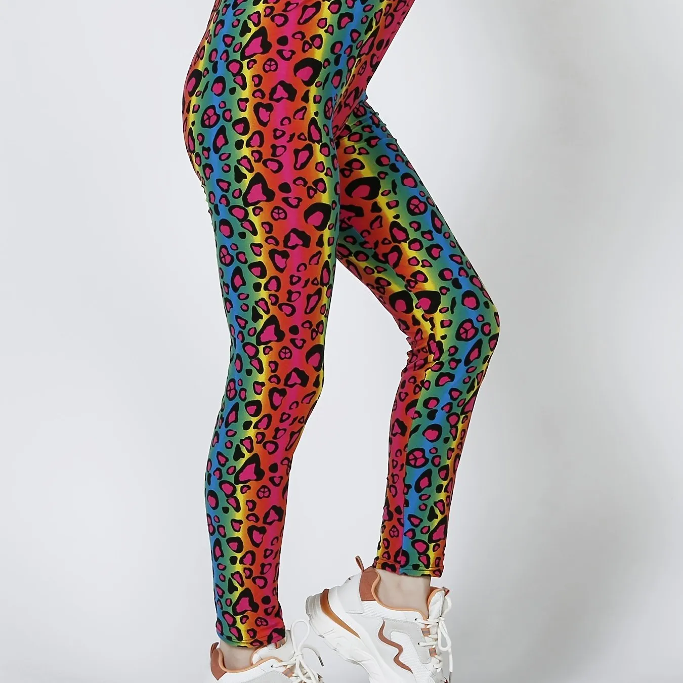 Wildly Chic Leopard Leggings High Waist Slim Fit Ultimate Style