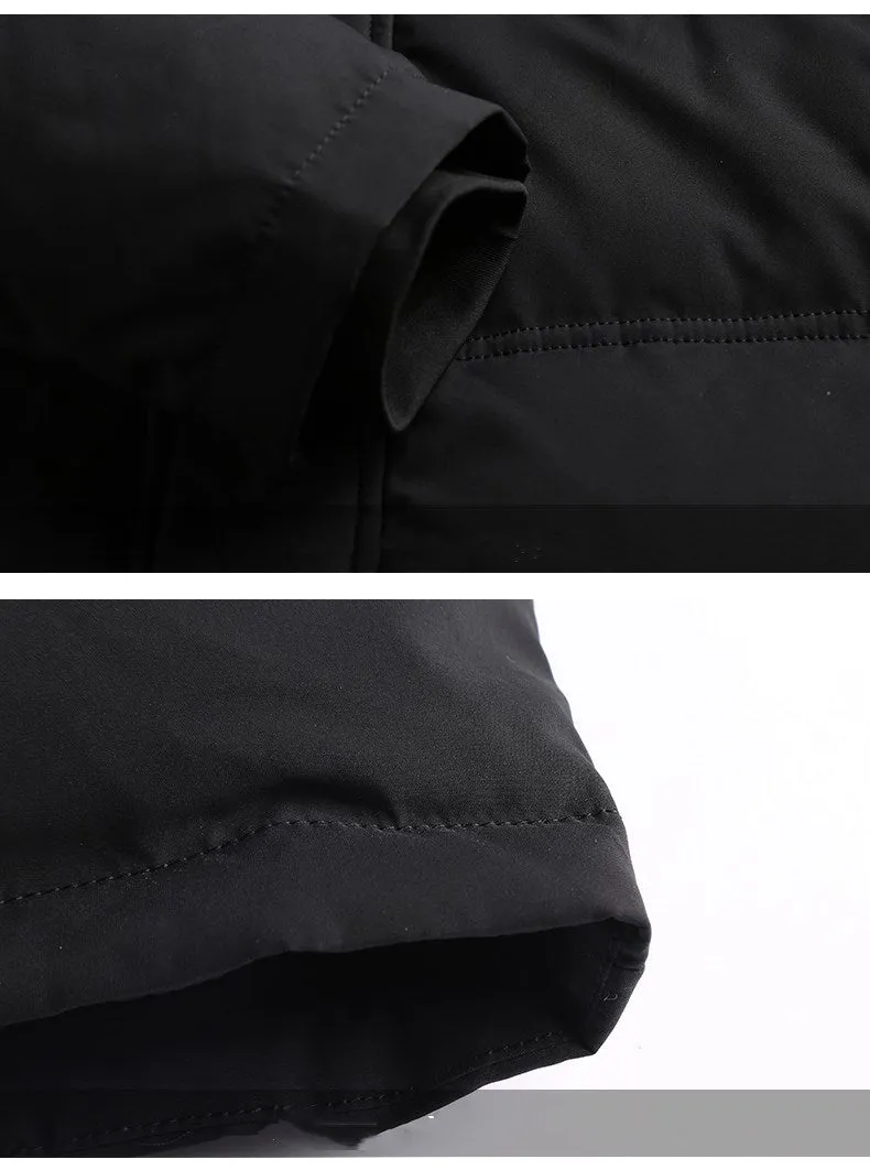 Winter middle-aged and elderly men's down jacket