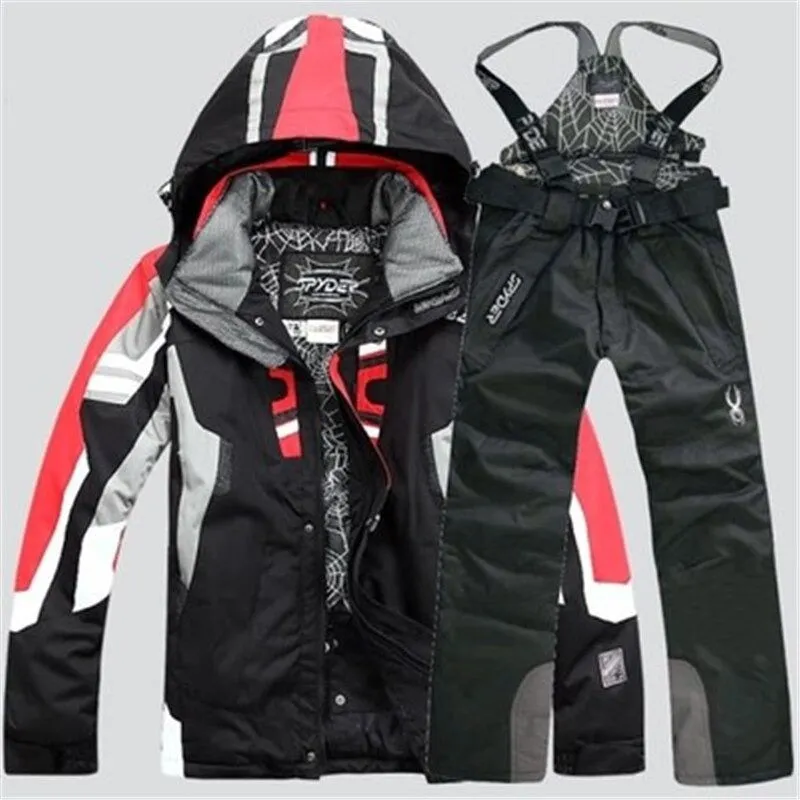 Winter Outdoor Thermal Ski Jacket And Ski Trousers Sets