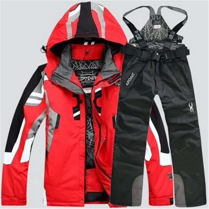 Winter Outdoor Thermal Ski Jacket And Ski Trousers Sets