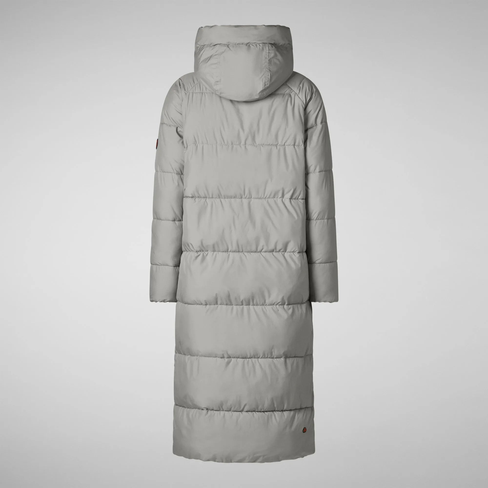 Women's animal free Puffer jacket Janis in wolf grey