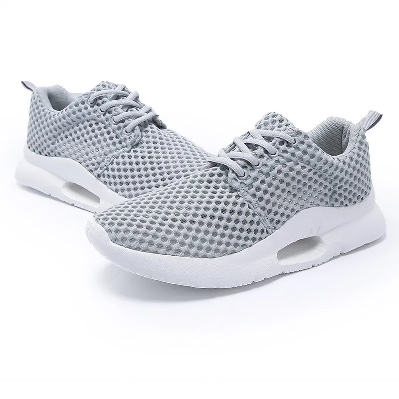 Women's mesh fabric breathable ilghtweight fashion tennis sneakers