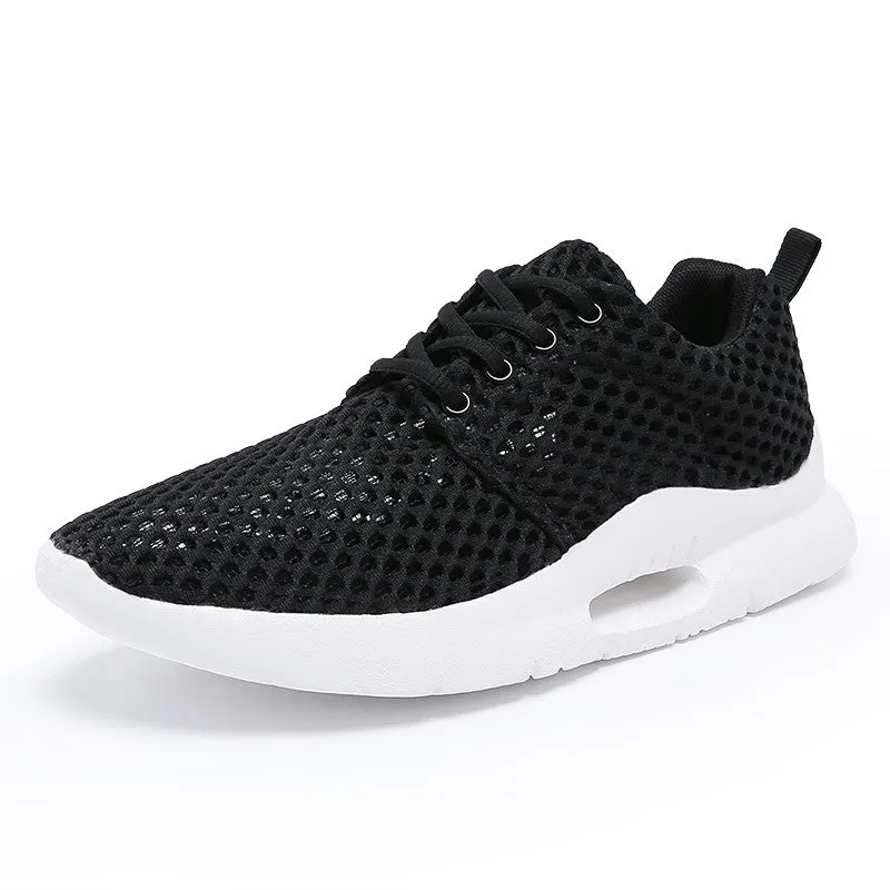 Women's mesh fabric breathable ilghtweight fashion tennis sneakers