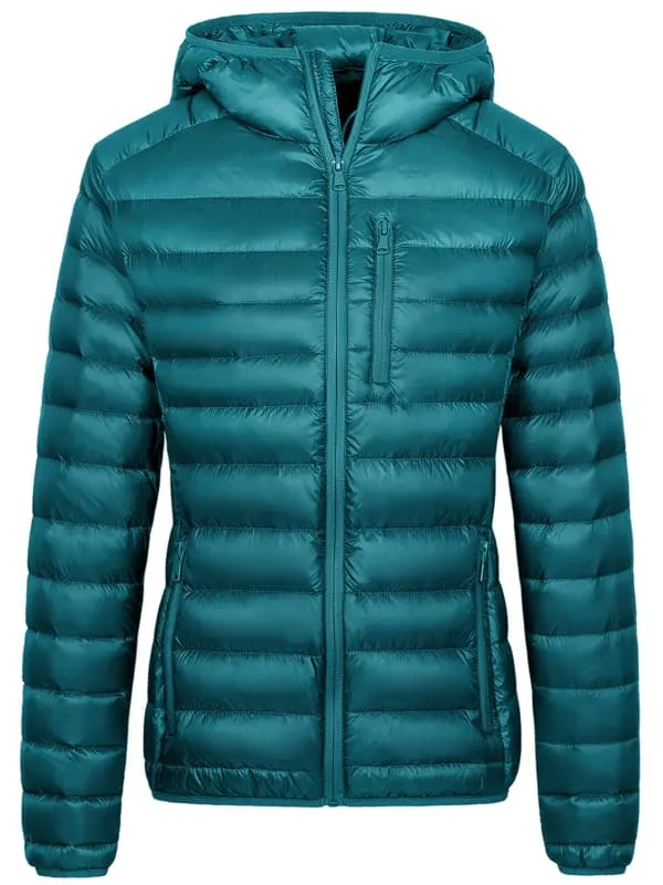 Women's Packable Down Jacket Lightweight Puffer Coat