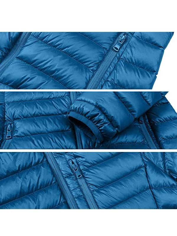 Women's Packable Down Jacket Lightweight Puffer Coat