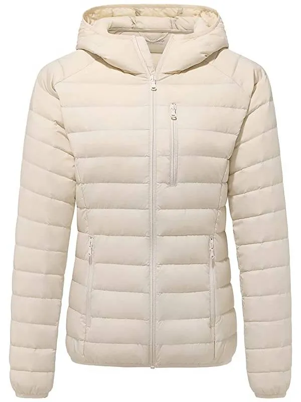 Women's Packable Down Jacket Lightweight Puffer Coat