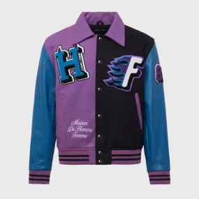 World Champs Letterman Jacket Purple